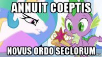 annuit coeptis novus ordo seclorum