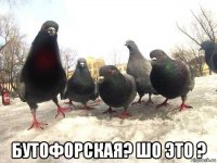  бутофорская? шо это ?