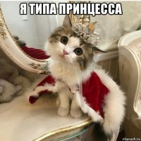 я типа принцесса 