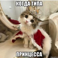 когда типа принцесса