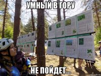 умный в гору не пойдет...