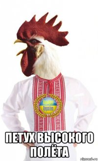  петух высокого полёта