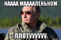 наааа мааааленьком плотуууууу