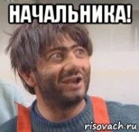 начальника! 