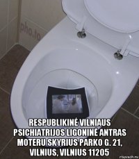  respublikinė vilniaus psichiatrijos ligoninė antras moteru skyrius parko g. 21, vilnius, vilnius 11205
