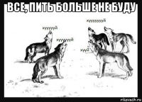 все, пить больше не буду 