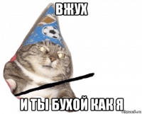 вжух и ты бухой как я
