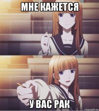 мне кажется у вас рак