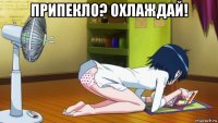 припекло? охлаждай! 