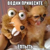 водки принесите ёптыть
