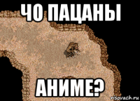 чо пацаны аниме?