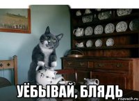  уёбывай, блядь