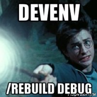 devenv /rebuild debug