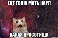 епт твою мать карл какая красотища