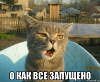  о как все запущено