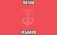пачка уебанов