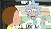 морти мы теперь мем