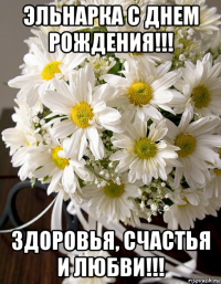 эльнарка с днем рождения!!! здоровья, счастья и любви!!!