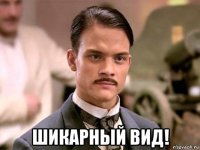  шикарный вид!