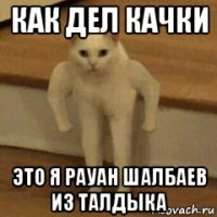 как дел качки это я рауан шалбаев из талдыка