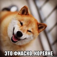  это фиаско, кореяне