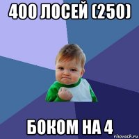 400 лосей (250) боком на 4
