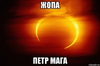жопа петр мага