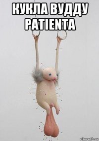 кукла вудду patientа 
