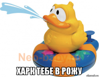  харк тебе в рожу