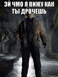 эй чмо я вижу как ты дрочешь 