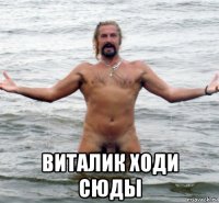  виталик ходи сюды