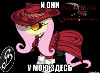 и они у мою здесь