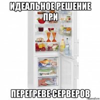 идеальное решение при перегреве серверов