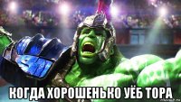  когда хорошенько уёб тора