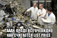  тааак, вроде все очевидно как считается list price
