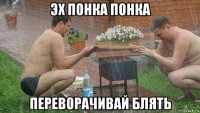 эх понка понка переворачивай блять