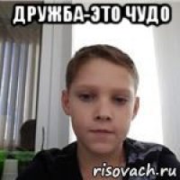 дружба-это чудо 