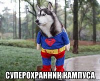  суперохранник кампуса