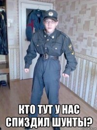  кто тут у нас спиздил шунты?