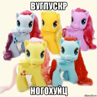 вуглускр ногохуйц