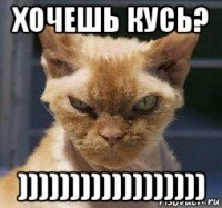 хочешь кусь? ))))))))))))))))))