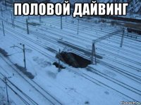 половой дайвинг 