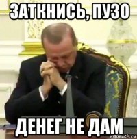 заткнись, пузо денег не дам