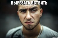 вырезать вствить 