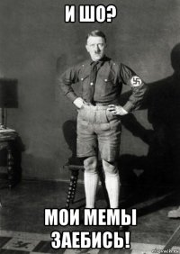 и шо? мои мемы заебись!