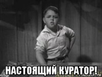  настоящий куратор!