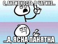 о, активность в чатике... ...а, ясна панятна