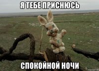 я тебе приснюсь спокойной ночи