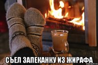 съел запеканку из жирафа