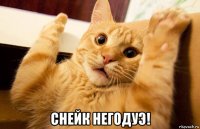  снейк негодуэ!